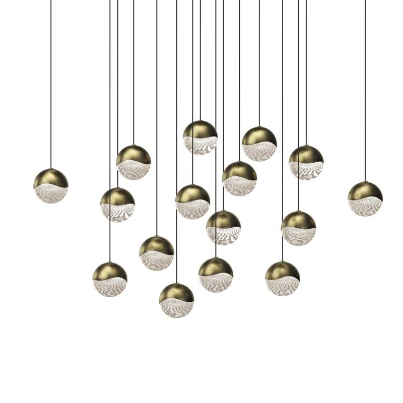 Grapes 16 - Light LED Cluster Pendant