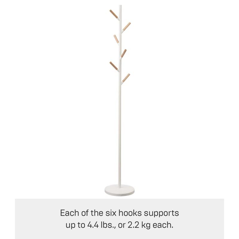 Yamazaki Home Coat Hanger, Steel, Weighted Base