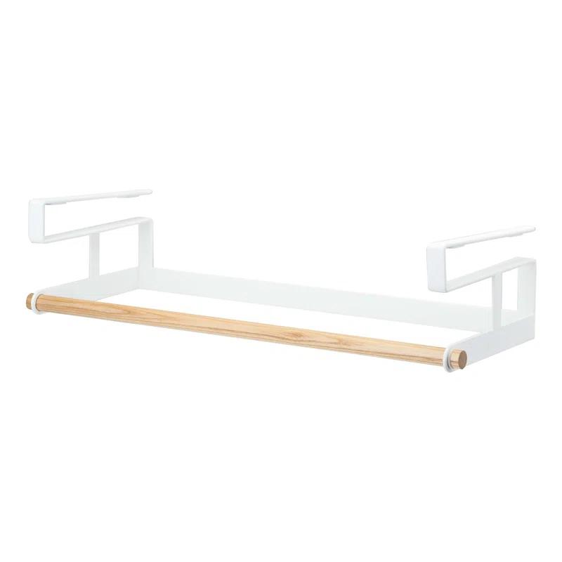 Yamazaki Home Countertop Spice Caddy, Storage and Organizer Rack, Steel, Anti-Slip Rubber Feet