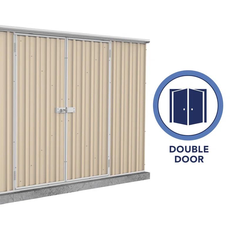 Absco Absco Premier 10 ft. W x 10 ft. D Metal Storage Shed