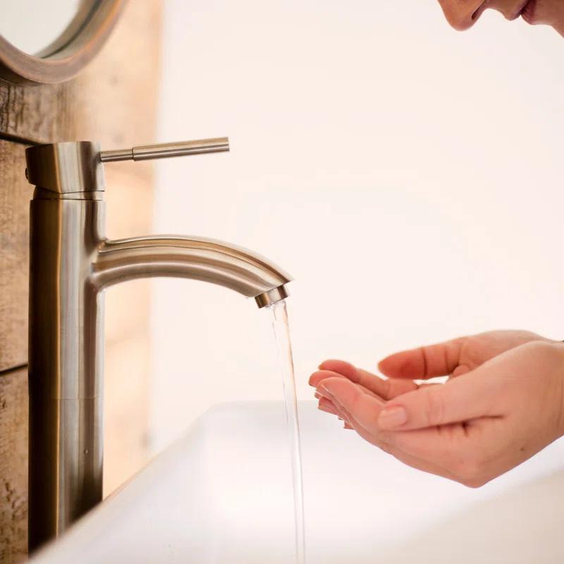 Speakman SB-1004-E-BN Neo Vessel Sink Bathroom Faucet with Drain Assembly