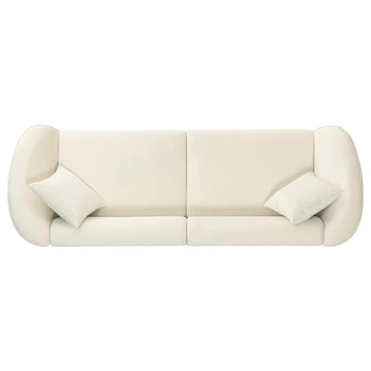 Ebern Designs Kamble Upholstered 2-Seater Sectional Sofa
