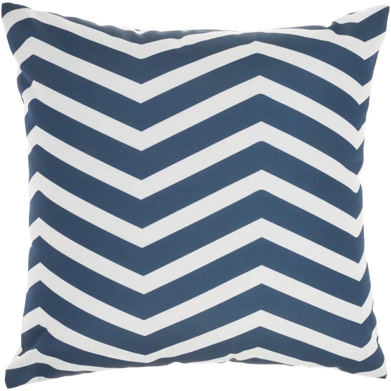 Mina Victory ALH05-020020 Floral Reversible Throw Pillow