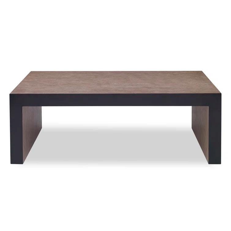 Ambella Structure Solid Wood Top Coffee Table