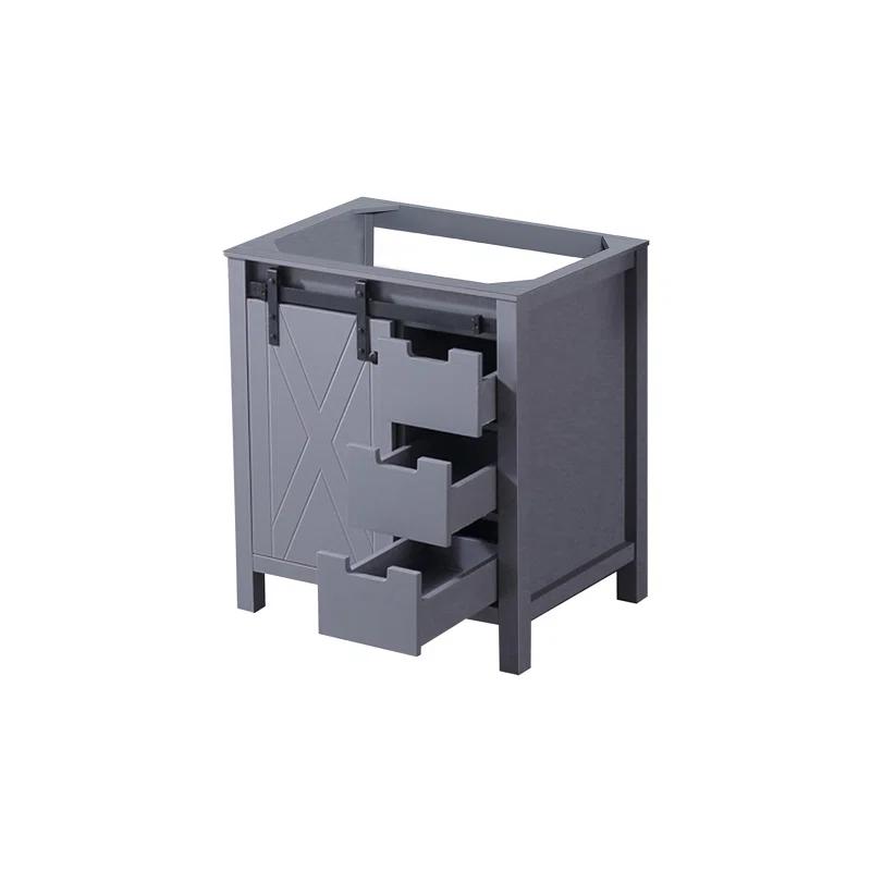 Lexora Marsyas 30 in W x 22 in D Bath Vanity