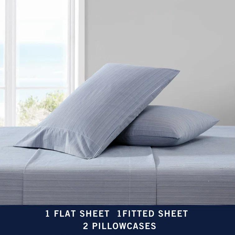 Nautica Nautica Printed Cotton Percale Sheet Sets