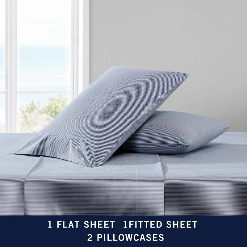Nautica Nautica Printed Cotton Percale Sheet Sets
