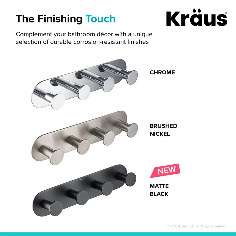 Elie Wall Mounted Robe Rack