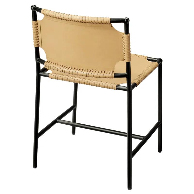 Asher Leather Upholstered Side Chair