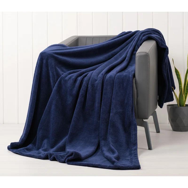 American Soft Linen Edison Knitted Throw Blanket
