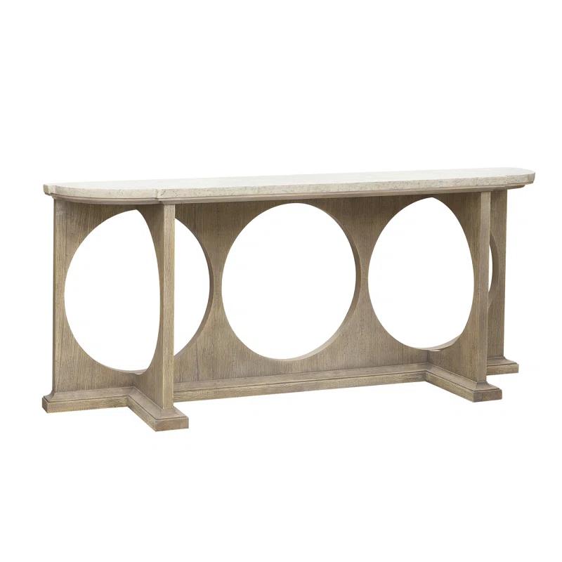 Pulaski Furniture 84" Console Table with Concrete Top