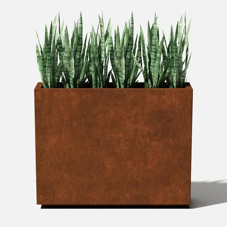 Corten Steel Series Span Planter