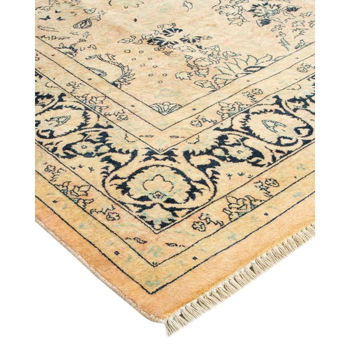 Isabelline Sholom One-of-a-Kind 6' 2" X 9' 0" 2000s Wool Area Rug in Beige
