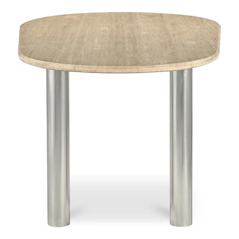 Astyn 73.5" Marble Iron Dining Table