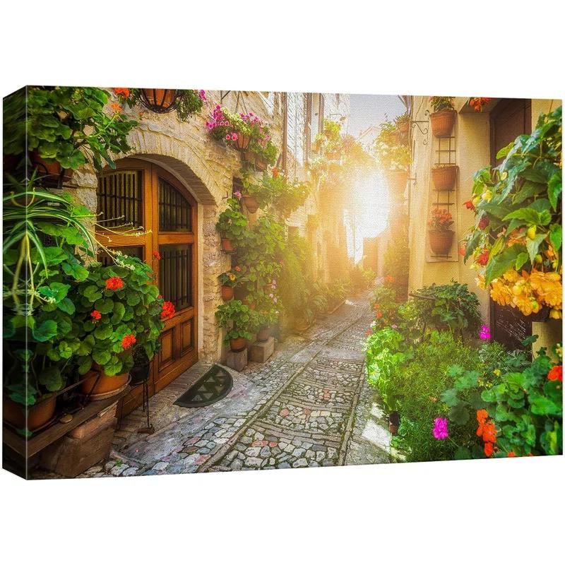 IDEA4WALL Architecture Building " Floral Botanical Garden Italian Cityscape Nature Wilderness "