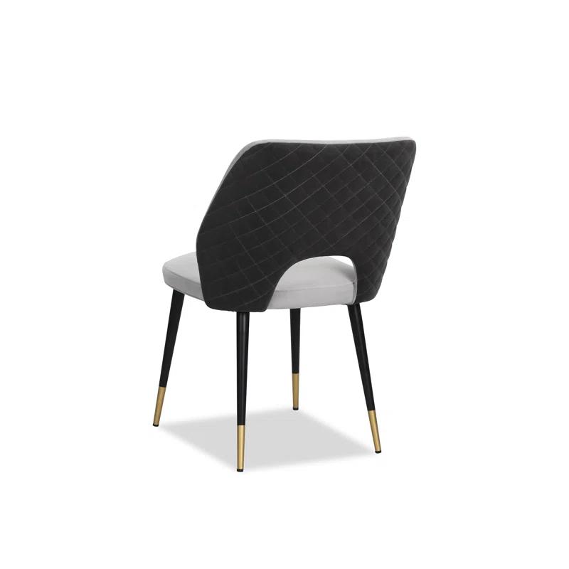 Liang & Eimil Jagger Velvet Upholstered Side Chair | Wayfair