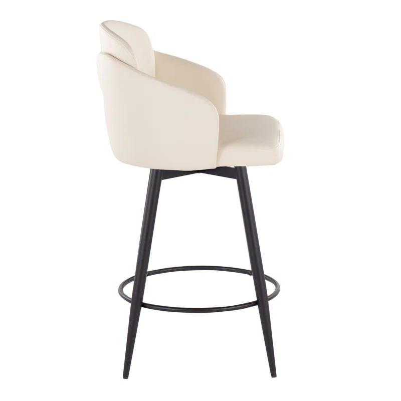 Corrigan Studio® Dahlia Fixed-Height Counter Stool - Set Of 2