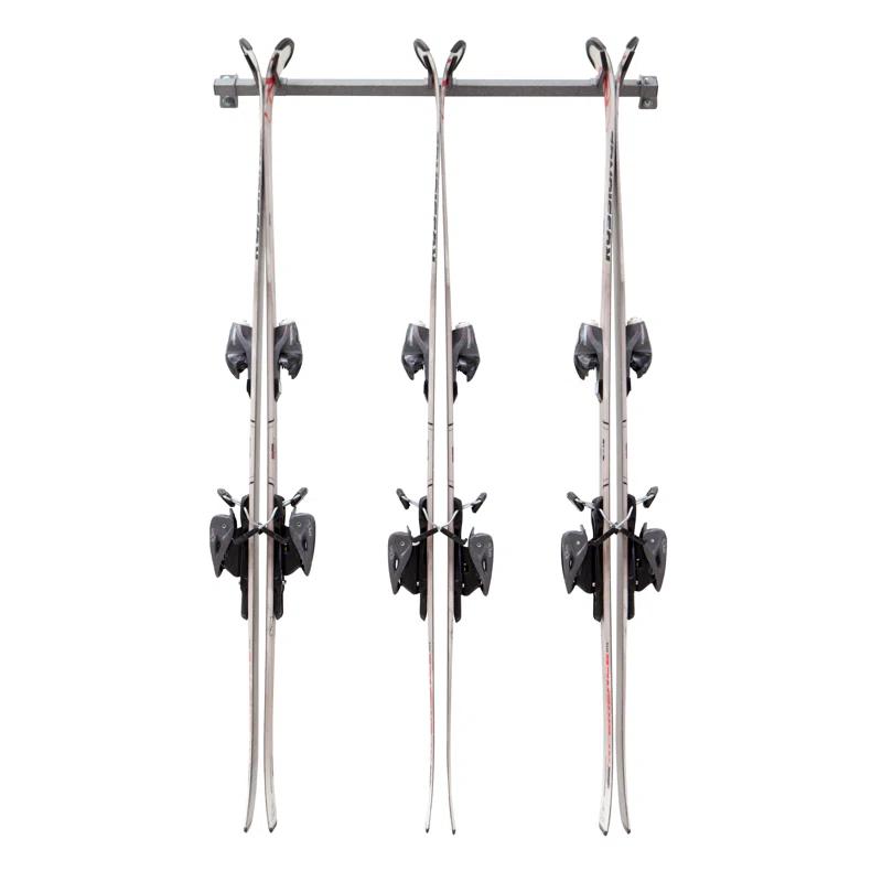 Monkey Bar Storage Steel Wall Mounted Adjustable Multi-Use Ski/Snowboard Rack 3006