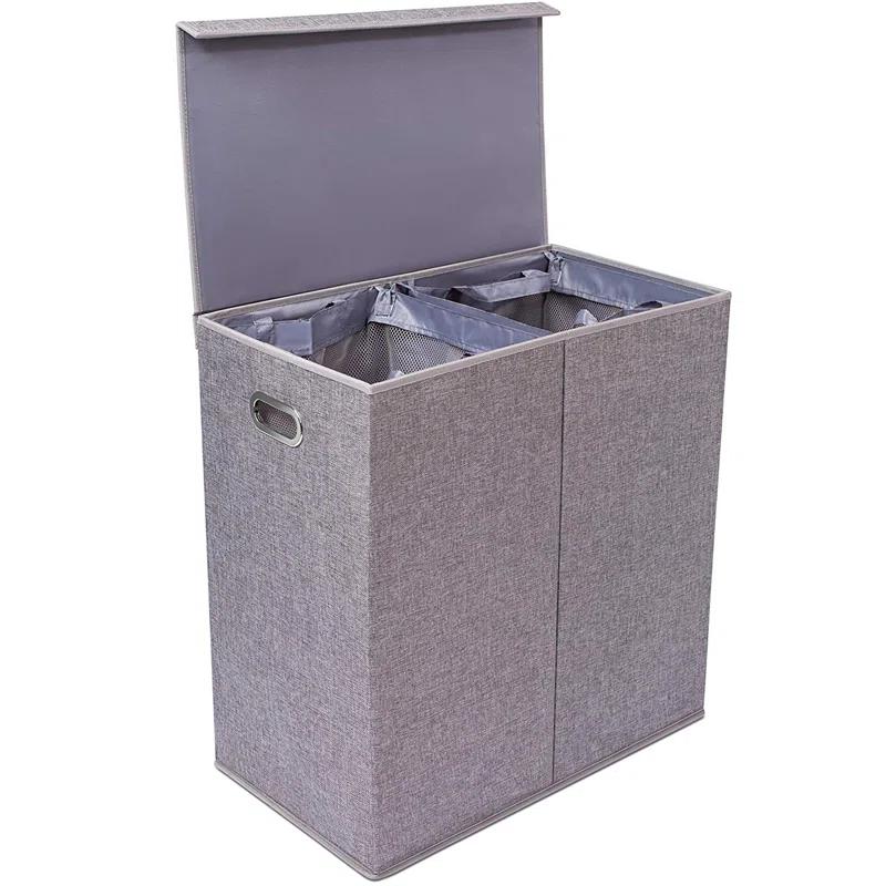 BirdRock Home Fabric Laundry Sorter with Handles