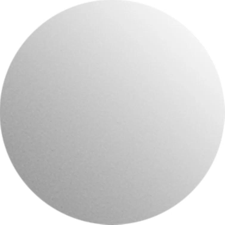 Satin Nickel Floor Lamp with Cotton Drum Shade
