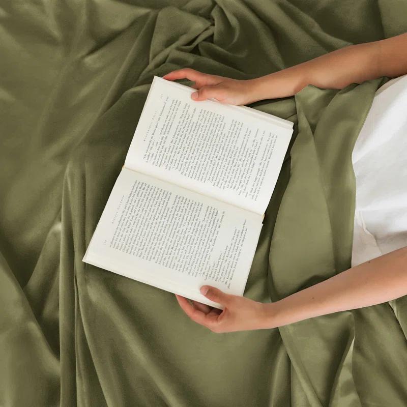 CGK Linens 4 Piece Sheet Set Premium Cooling, Soft & Wrinkle Free Sheet Set