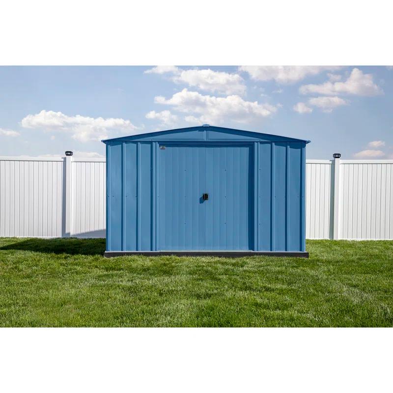 Arrow 10 ft. W x 13 ft. 5 in. D Steel Vertical Storage Shed