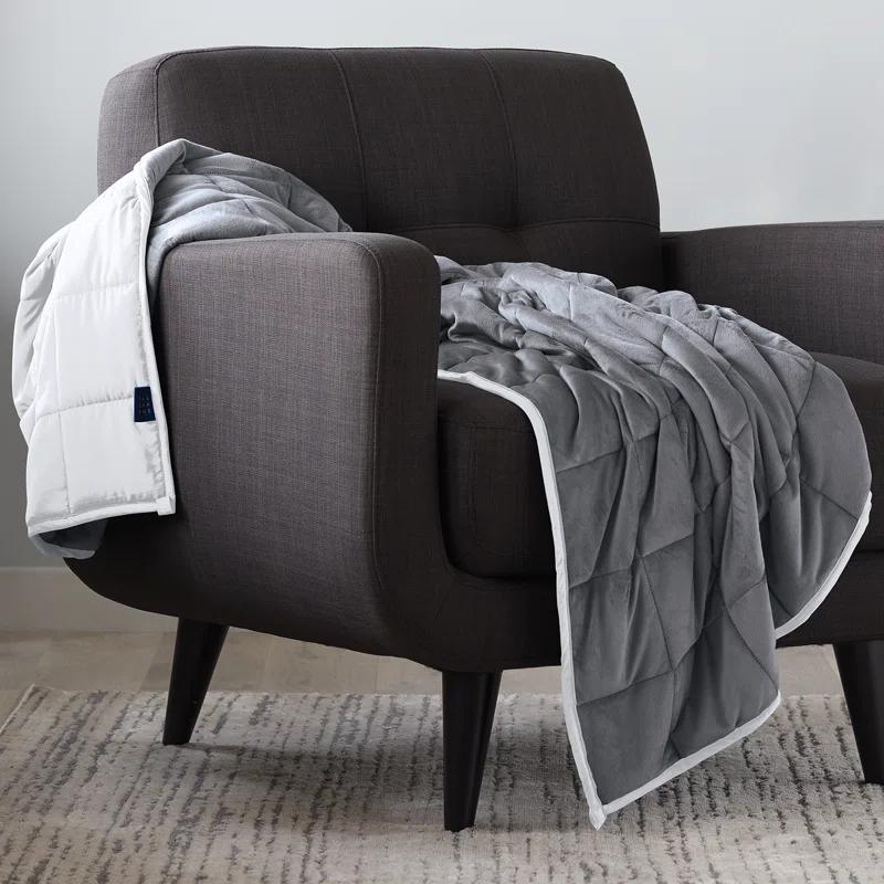 Ella Jayne Home Reversible Weighted Anti-Anxiety Blanket