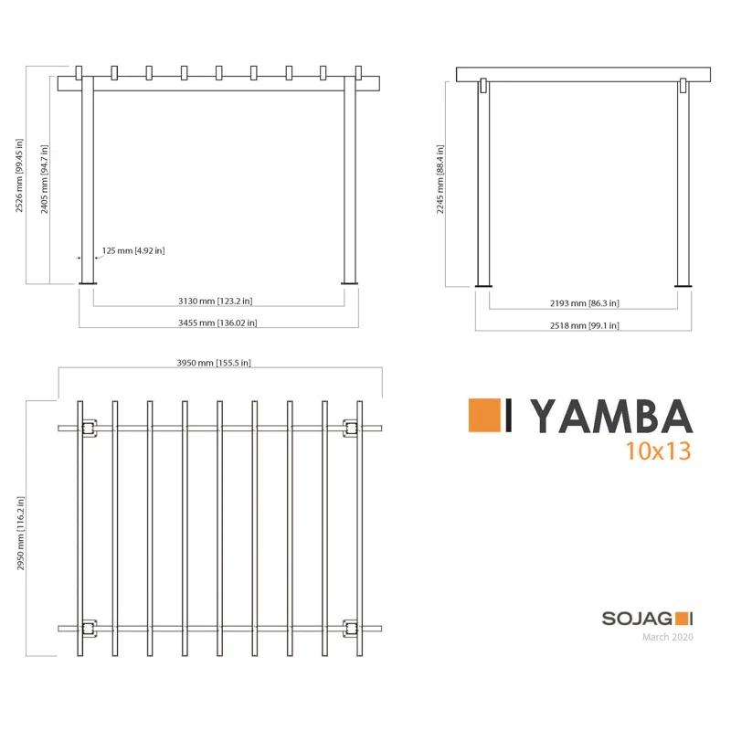 Sojag Metal Pergola