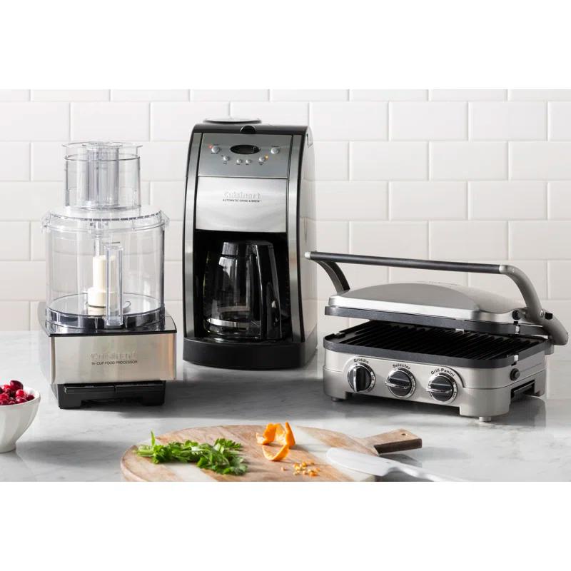 Cuisinart Cuisinart Stainless Steel Griddler, 5-in-1 Panini Press, Sandwich Maker & More