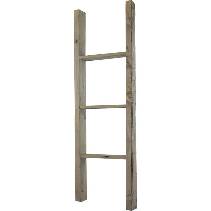 Ekena Millwork Vintage Farmhouse Rung Decorative Ladder