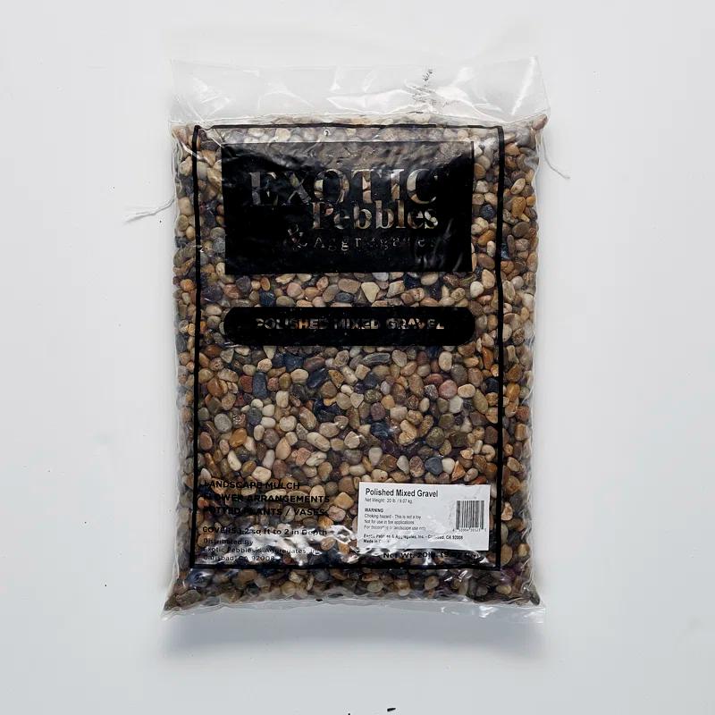 Exotic Pebbles & Glass Landscape & Nature Vase Filler