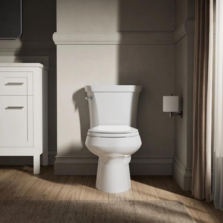 Wellworth® 1.28 GPF Water Efficient Round Two-Piece Toilet (Seat Not Included)