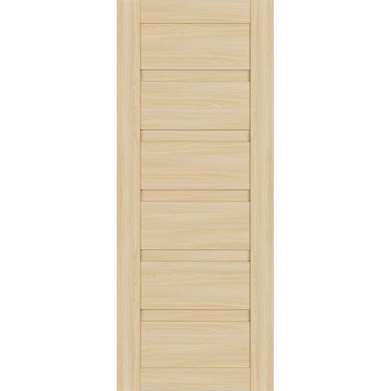 Belldinni Louver Solid + Manufactured Wood Paneled Slab Door
