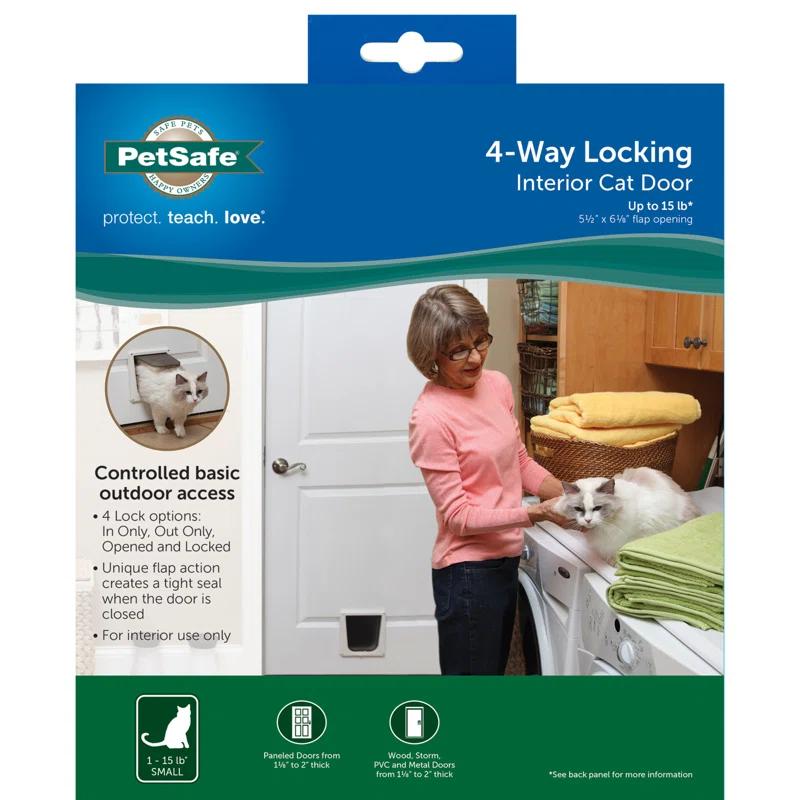 PetSafe® 4-Way Locking Interior Cat Door
