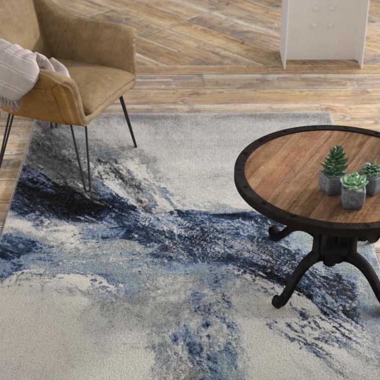 17 Stories Elara Performance Abstract Rug