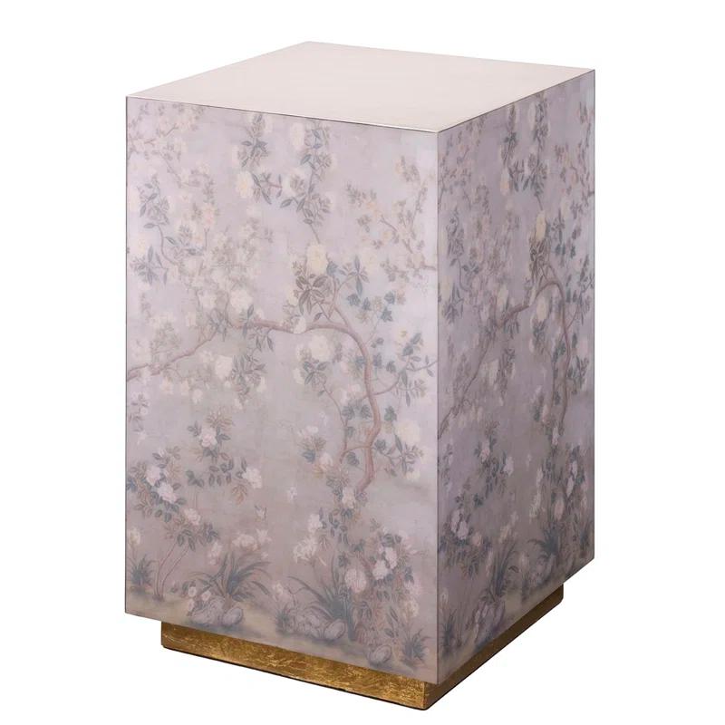 Jamie Young Company Garland Floral Accent Side Table, Lavender