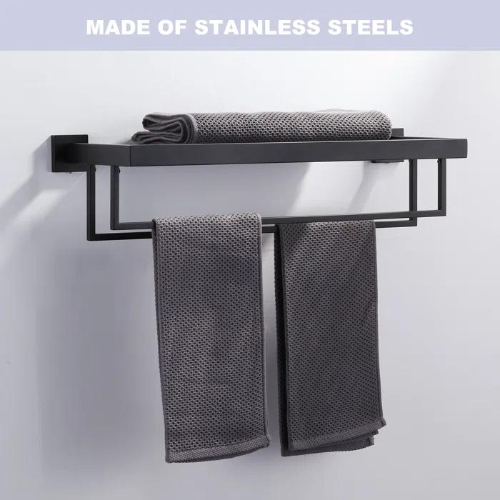 Aleasha 1 Wall Towel Rack AL-8J501B