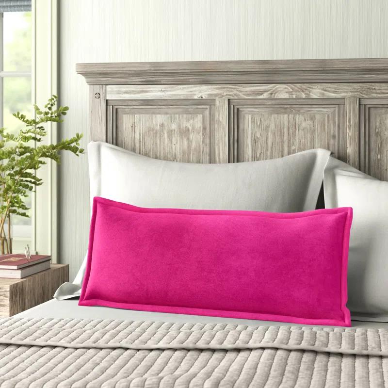 Montague Cotton Lumbar Throw Pillow