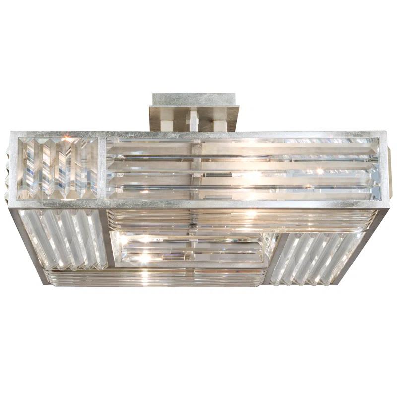 Crystal Enchantment Semi Flush Mount
