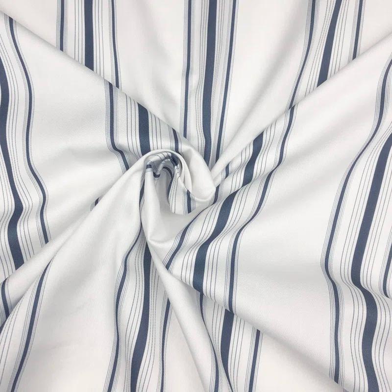 August Stripe Reversible Cotton Comforter Set