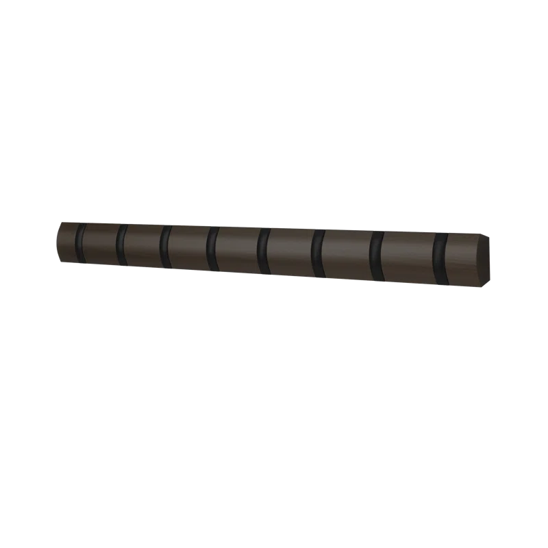 Flip 8 - Hook Solid Wood Coat Rack