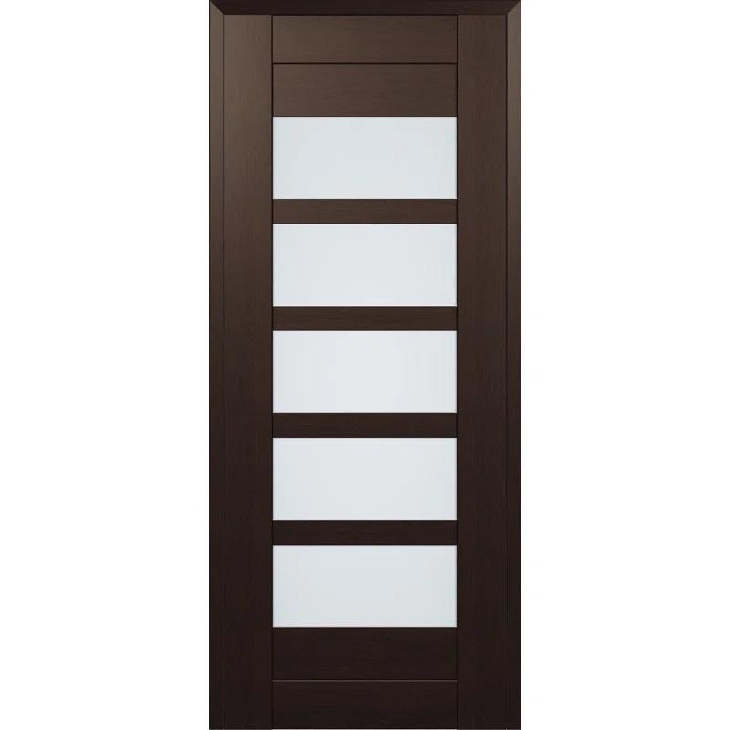 Belldinni Avon 07-07 Panelled Manufactured Wood and Glass Interior Door Slab