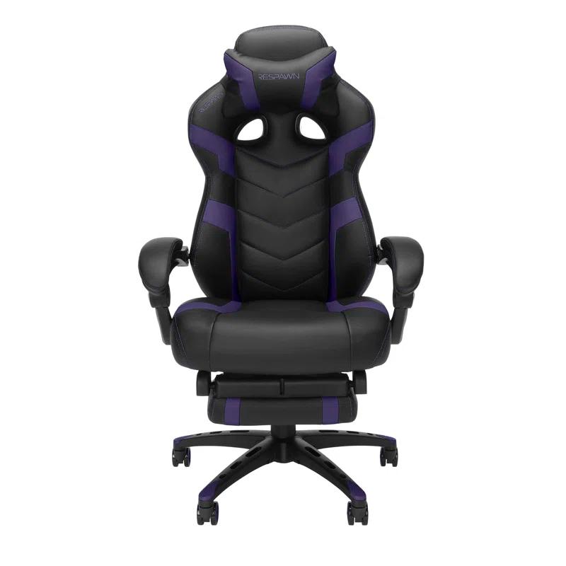 Respawn RESPAWN 110 Pro Gaming Chair - Gaming Chair with Footrest, Reclining Gaming Chair, Video Gaming Computer Desk Chair, Adjustable Desk Chair, Gaming Chairs For Adults With Headrest Pillow