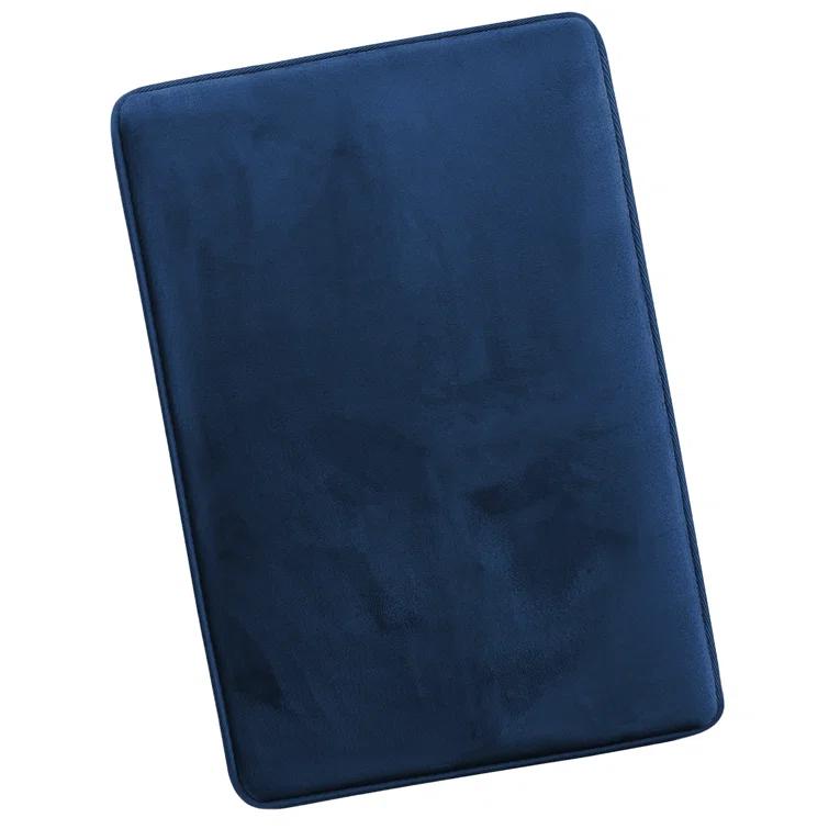 Clara Clark Ultra Soft and Absorbent Memory Foam Bath Rug Set with Non-Slip Backing