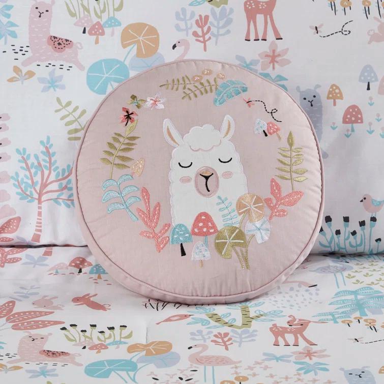Intelligent Design Kids Iris Woodland Animals Cotton Reversible Comforter