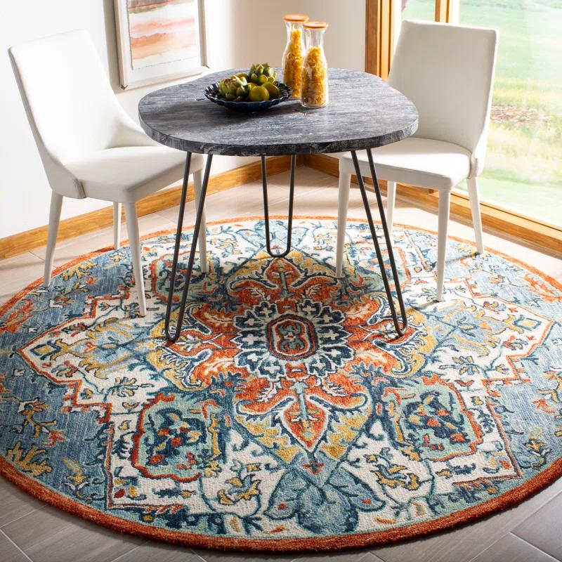 Bungalow Rose Vahakn Hand Tufted 80% Wool, 20% Cotton Southwestern Rug