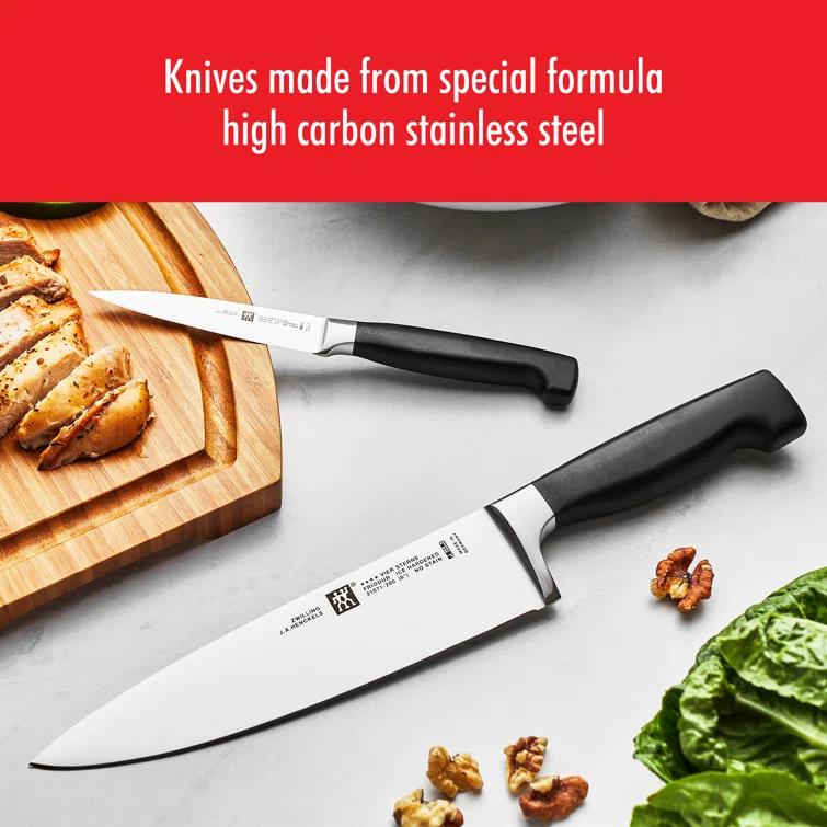 ZWILLING J.A. Henckels ZWILLING Four Star 2-Piece "The Must Haves" Knife Set