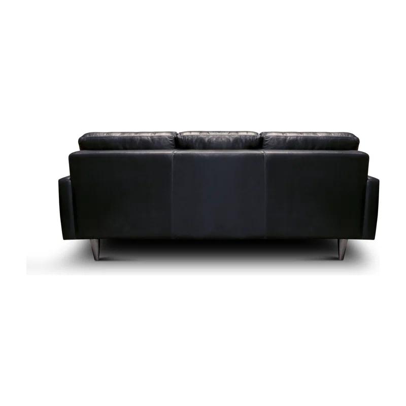 Hello Sofa Home Skyline 89'' Leather Sofa