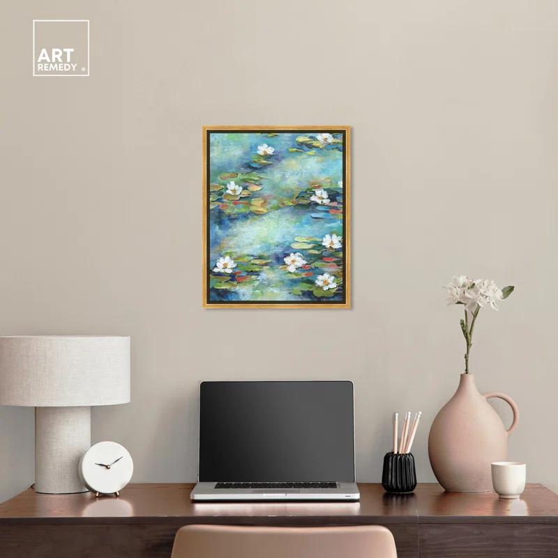 Art Remedy Water Jewels Canvas Coastal Wall Art by Art Remedy