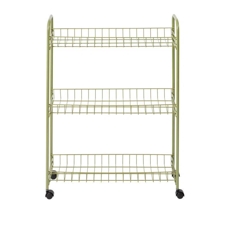 3-Tier Rolling Storage Cart